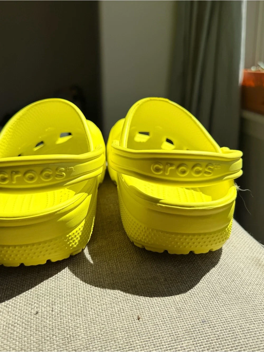 CROCS Classic Clog in Bright Yellow